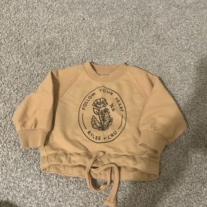 Rylee & Cru follow your heart sweatshirt